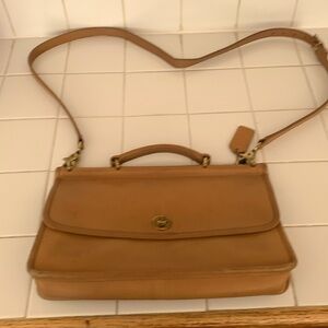 Coach leather bag